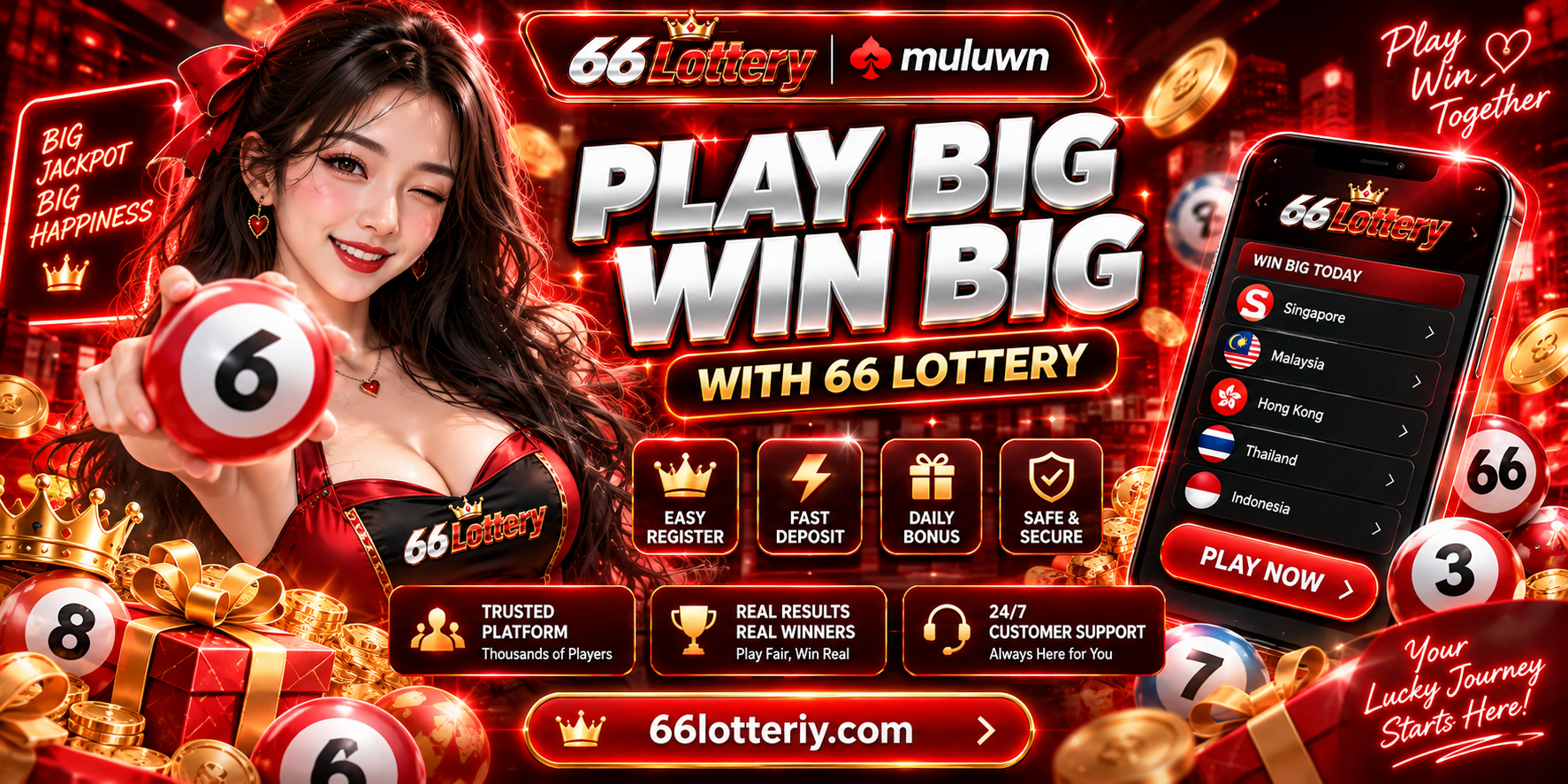 66 Lottery Mobile Guide banner
